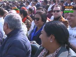 15 अगस्त में नहीं गए थे... 26 जनवरी की परेड देखने पहुंचे राहुल गांधी