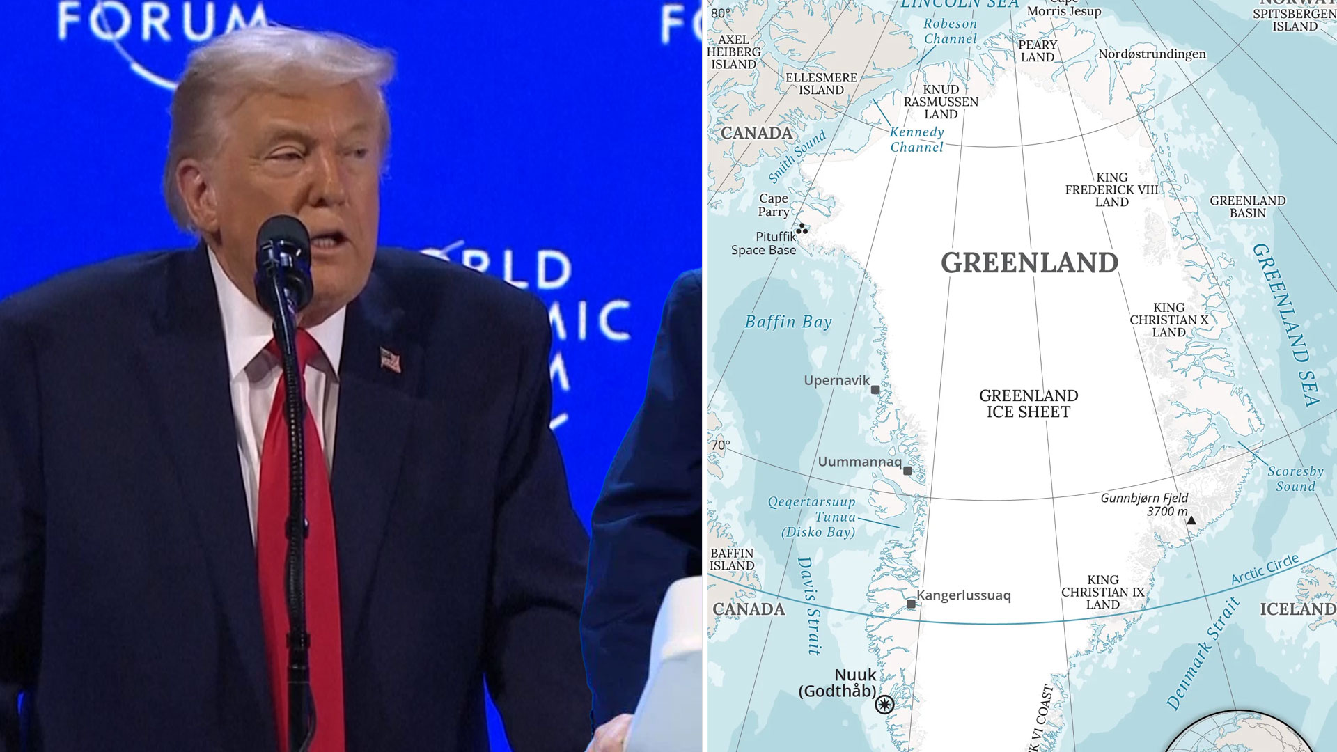 Trump Calls Greenland "Our Territory" But Won't Use Force To Acquire It