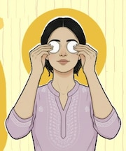 आंखों पर रख लीजिए ये ठंडी चीज आंख की जलन, सूजन और थकावट झट से होगी दूर