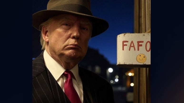 How Trump's First Year Back In Office Was Full Of "Banger Memes"