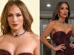 Jennifer Lopez Stuns In Sabyasachi Gold And Diamond Jewellery At A Pre-Golden Globes Party