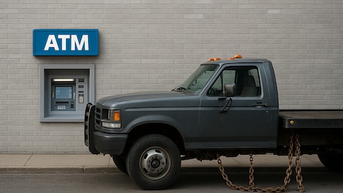 गाड़ी के पीछे लटके स्टील के तार, महाराष्ट्र में 'ATM उखाड़ू' गैंग का गजब जुगाड़