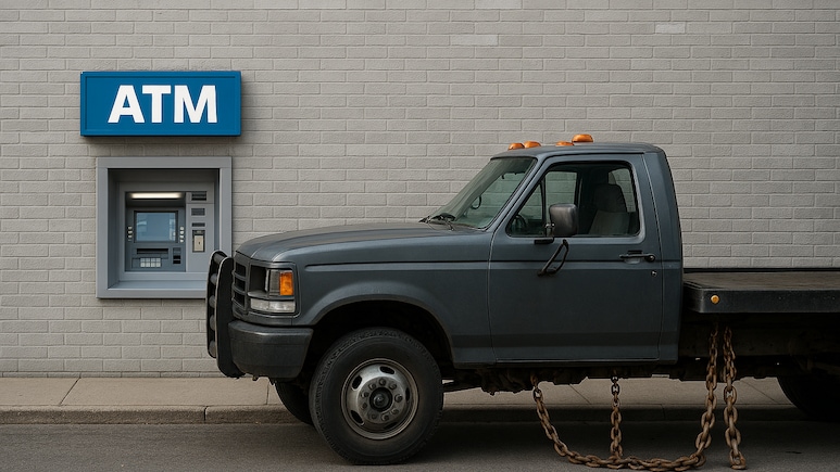 गाड़ी के पीछे लटके स्टील के तार, महाराष्ट्र में 'ATM उखाड़ू' गैंग का गजब जुगाड़