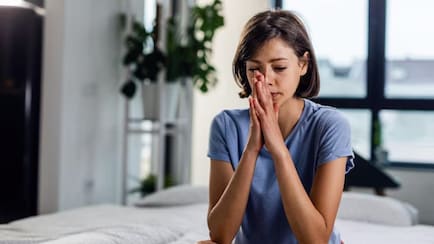 Why Crying For No Reason Can Reduce Stress, A Hormone Coach Explains