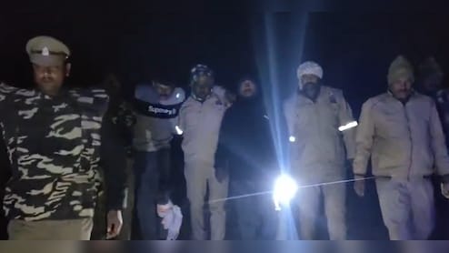 ललितपुर में मुठभेड़ के बाद अमजद खान गिरफ्तार, 20 से अधिक युवतियों के यौन शोषण का आरोप