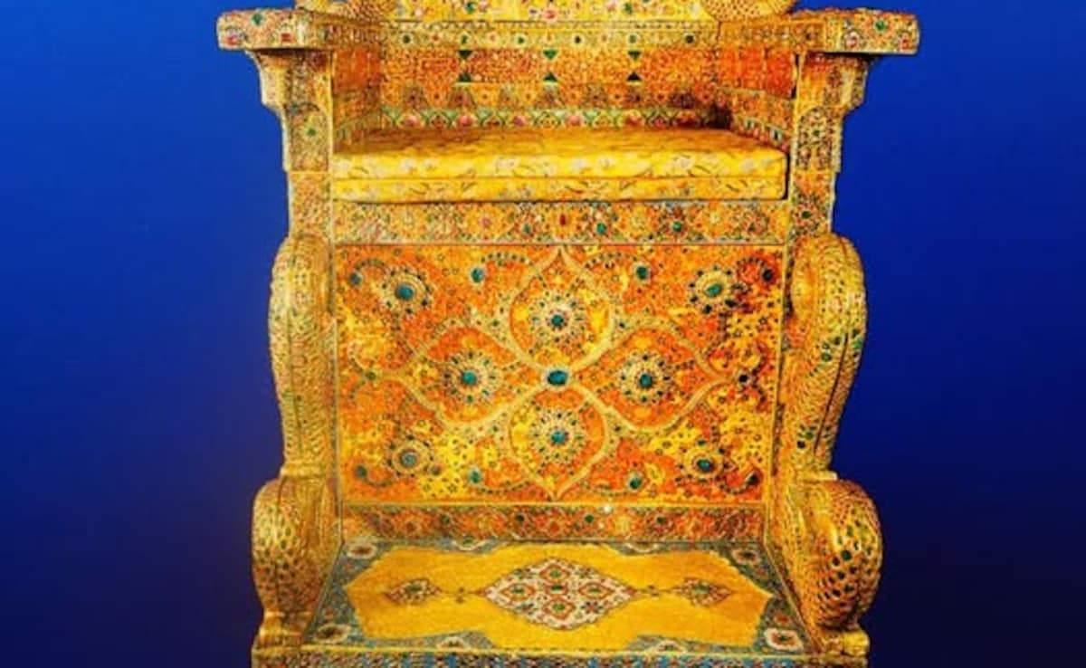 The Naderi Throne of Persia. Photo: Facebook