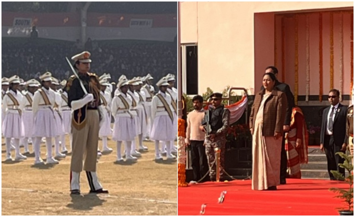 गणतंत्र दिवस पर छत्रसाल स्टेडियम में बच्चों की परेड, सीएम रेखा गुप्ता ने ली सलामी