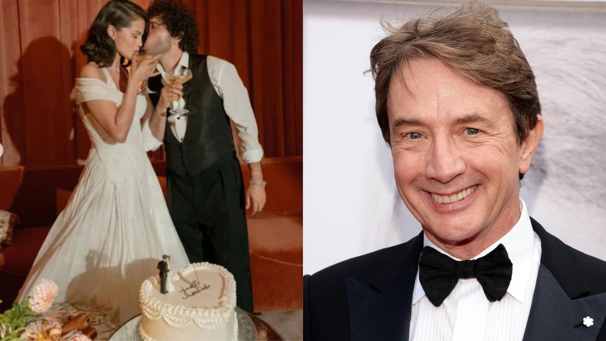 Martin Short Accidentally Cut Selena Gomez And Benny Blanco's Wedding Cake. What He Did Next