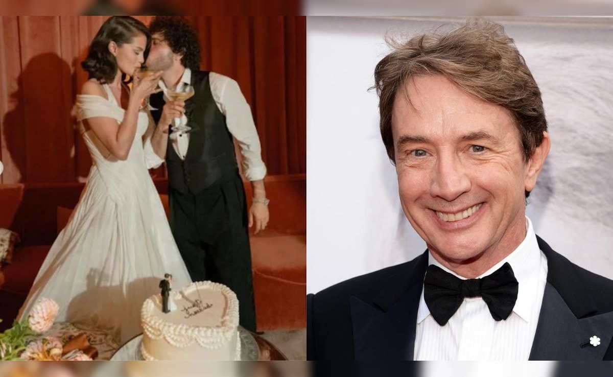 Martin Short Accidentally Cut Selena Gomez And Benny Blanco's Wedding Cake. What He Did Next