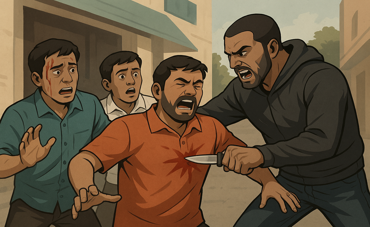 Indore Crimes: फ्री की मिठाई को लेकर हुई लड़ाई; बदमाशों ने धारदार हथिरयार से तीन व्यक्तियों पर किया हमला