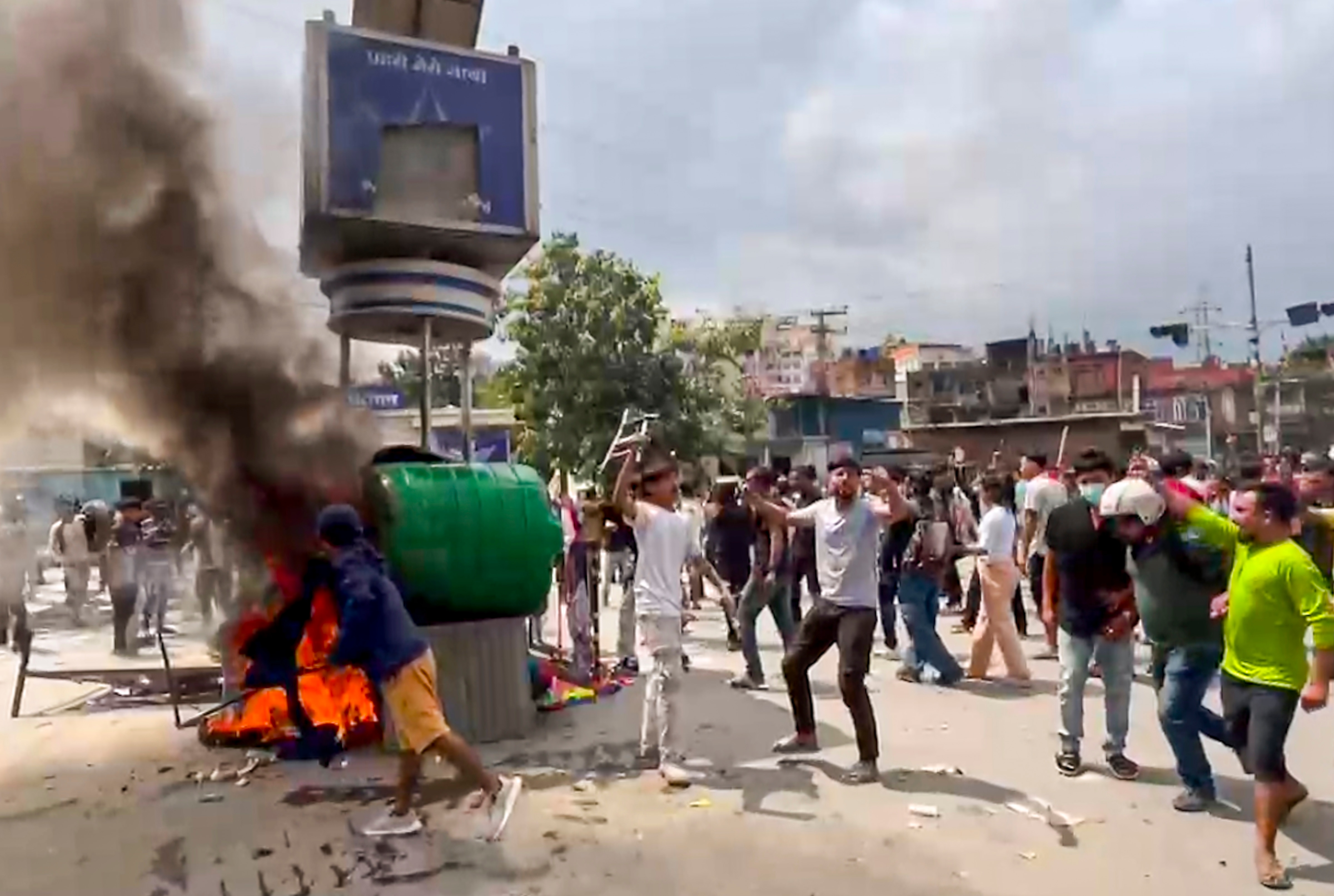 Nepal Protests LIVE Updates: Ex PM Jhalanath Khanal's Wife Dies As Protestors Set House On Fire