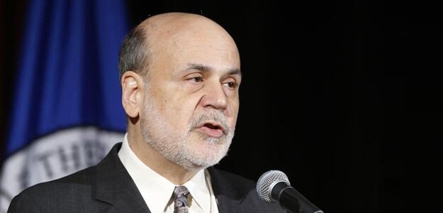Bernanke enjoys 'fruits of free market' with first post-Fed speech