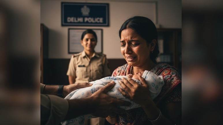 टीका लगवाने के बहाने 4 दिन के मासूम का अपहरण, मां की मामी को पुलिस ने ऐसे धर दबोचा&nbsp;