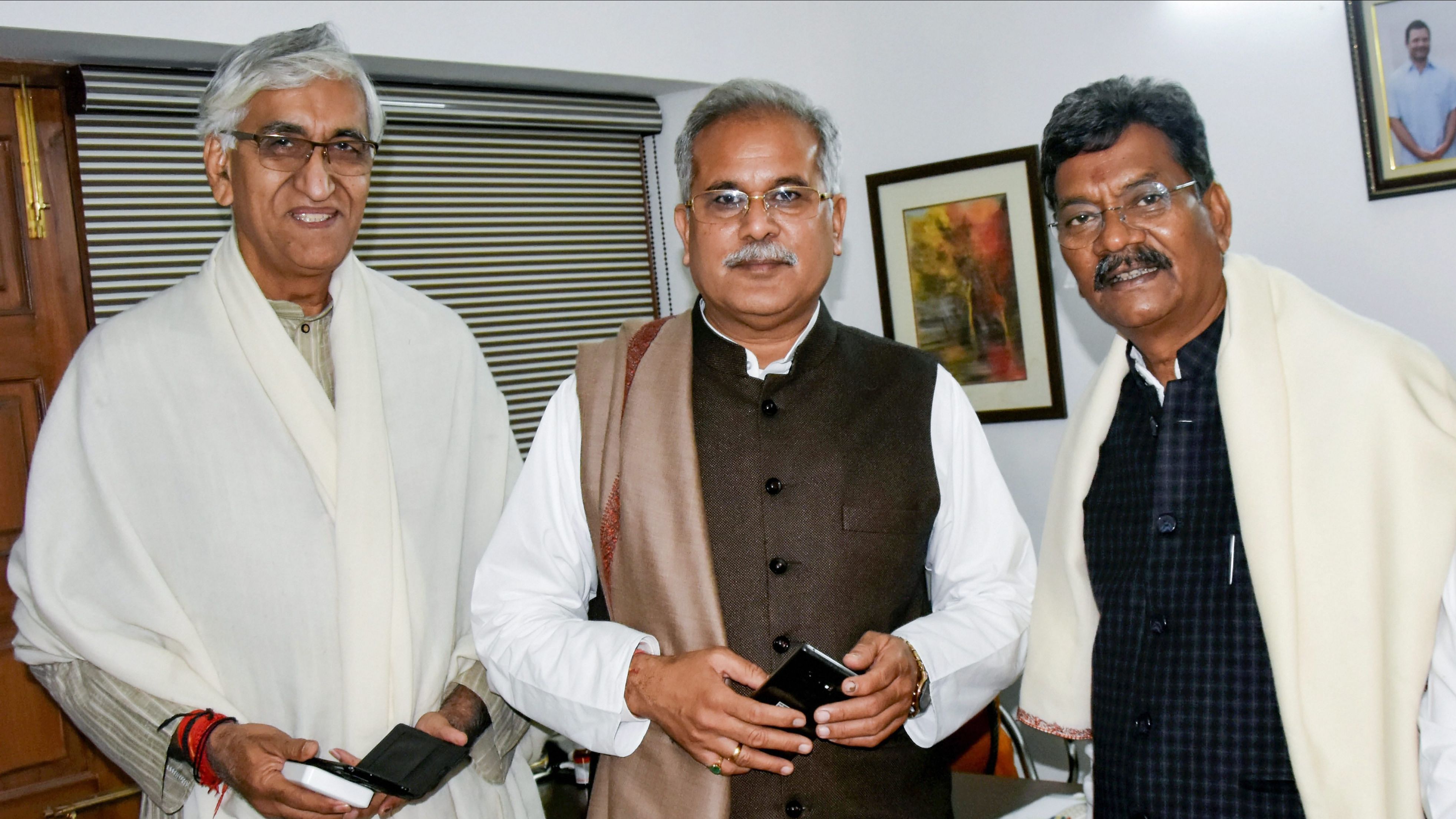 Congress&rsquo; Bhupesh Baghel Sworn In As Chhattisgarh CM