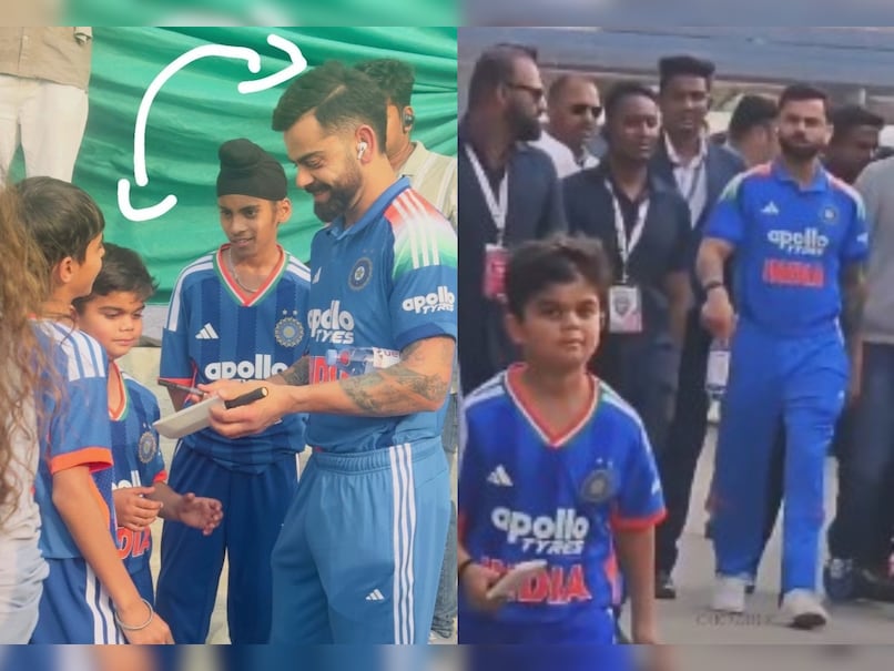 Watch: Virat Kohli Gives Autograph To His 'Childhood Look-Alike', Fans Left In Shock. Video Viral
