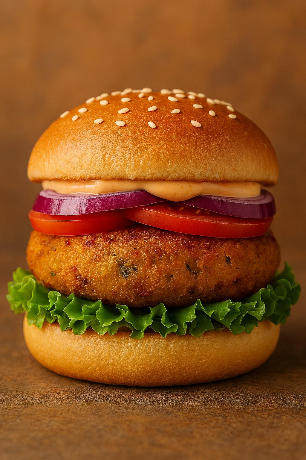 How To Make Classic Aloo Tikki Burger