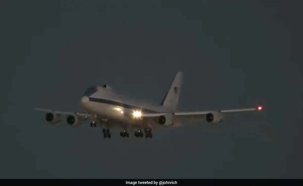 US 'Doomsday Plane' Makes Rare Appearance In Los Angeles After 51 Years, Sparks Speculation