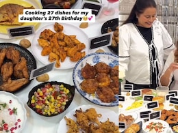 Watch: Mom Surprises Daughter With A 27-Dish Feast On Her 27th Birthday