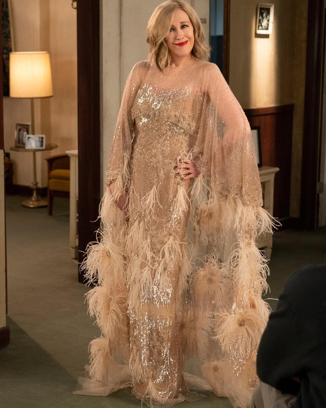 Moira Rose at the premiere of The Crow Have Eyes Moira Rose at the premiere of The Crow Have Eyes