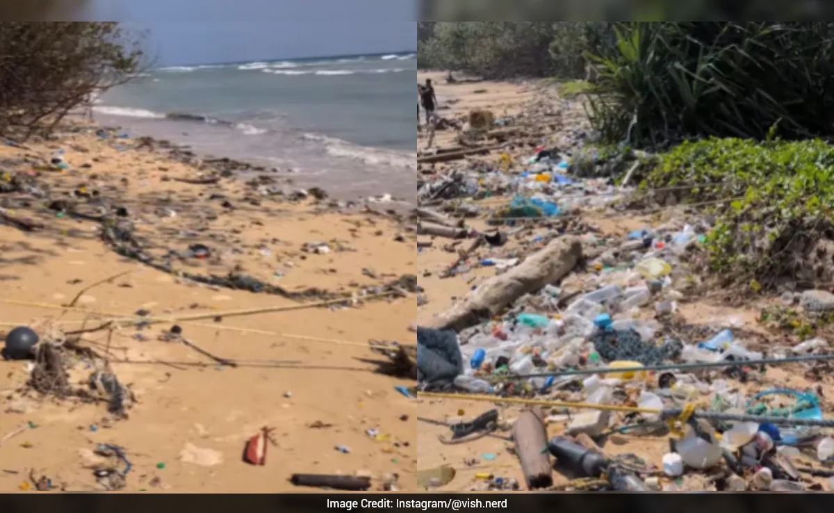 Thailand, Myanmar, Malaysia Garbage Found on Andaman Beach