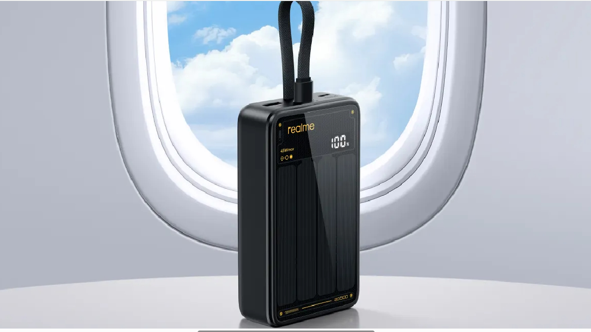 20000mAh बैटरी, 45W चार्जिंग वाला पावर बैंक Realme ने किया लॉन्च, जानें कीमत