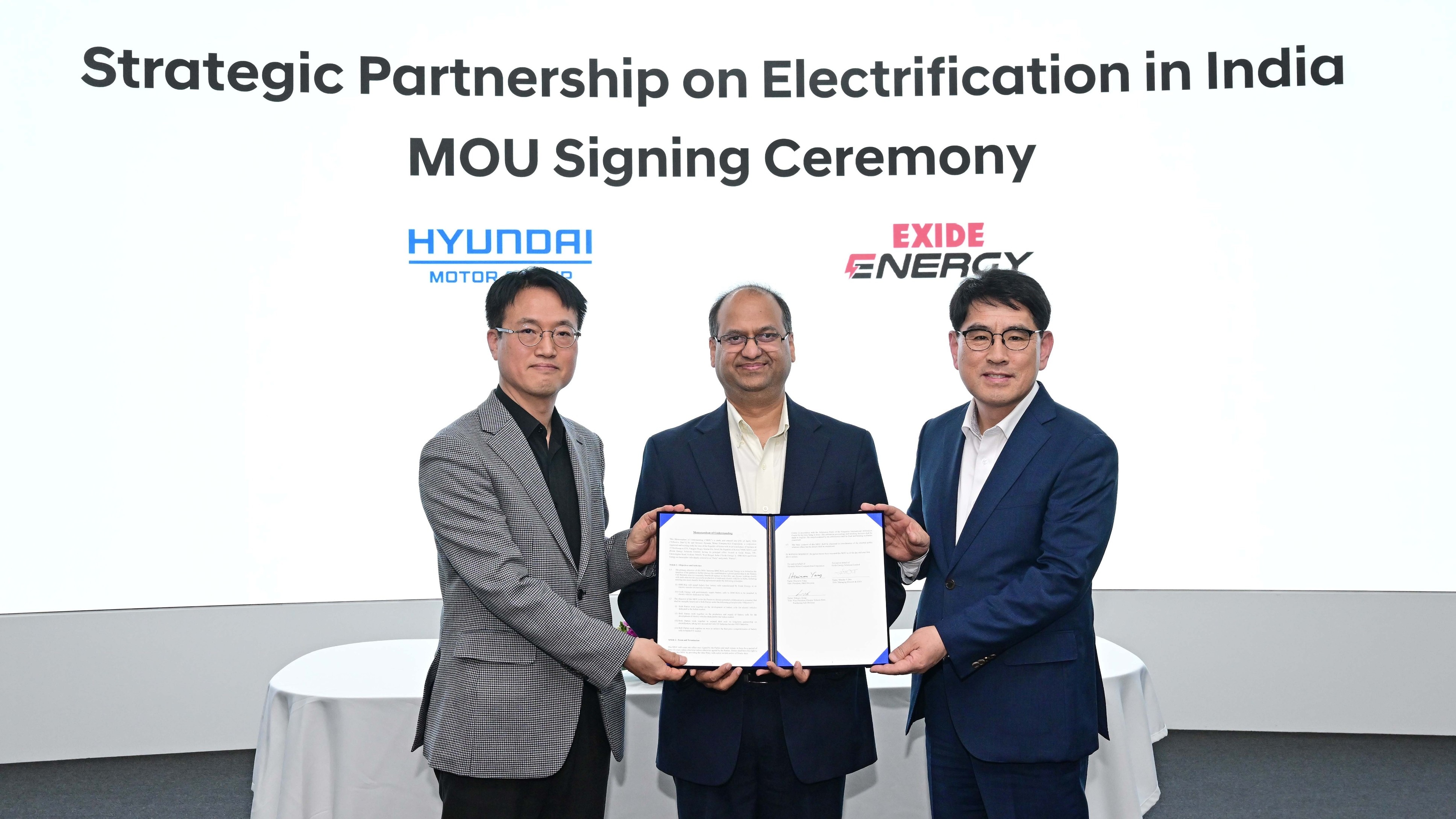 EV Battery Opportunity: Hyundai, Kia Join Hands With Exide