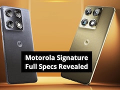 Motorola Signature Launch Date In India, Full Specs Revealed