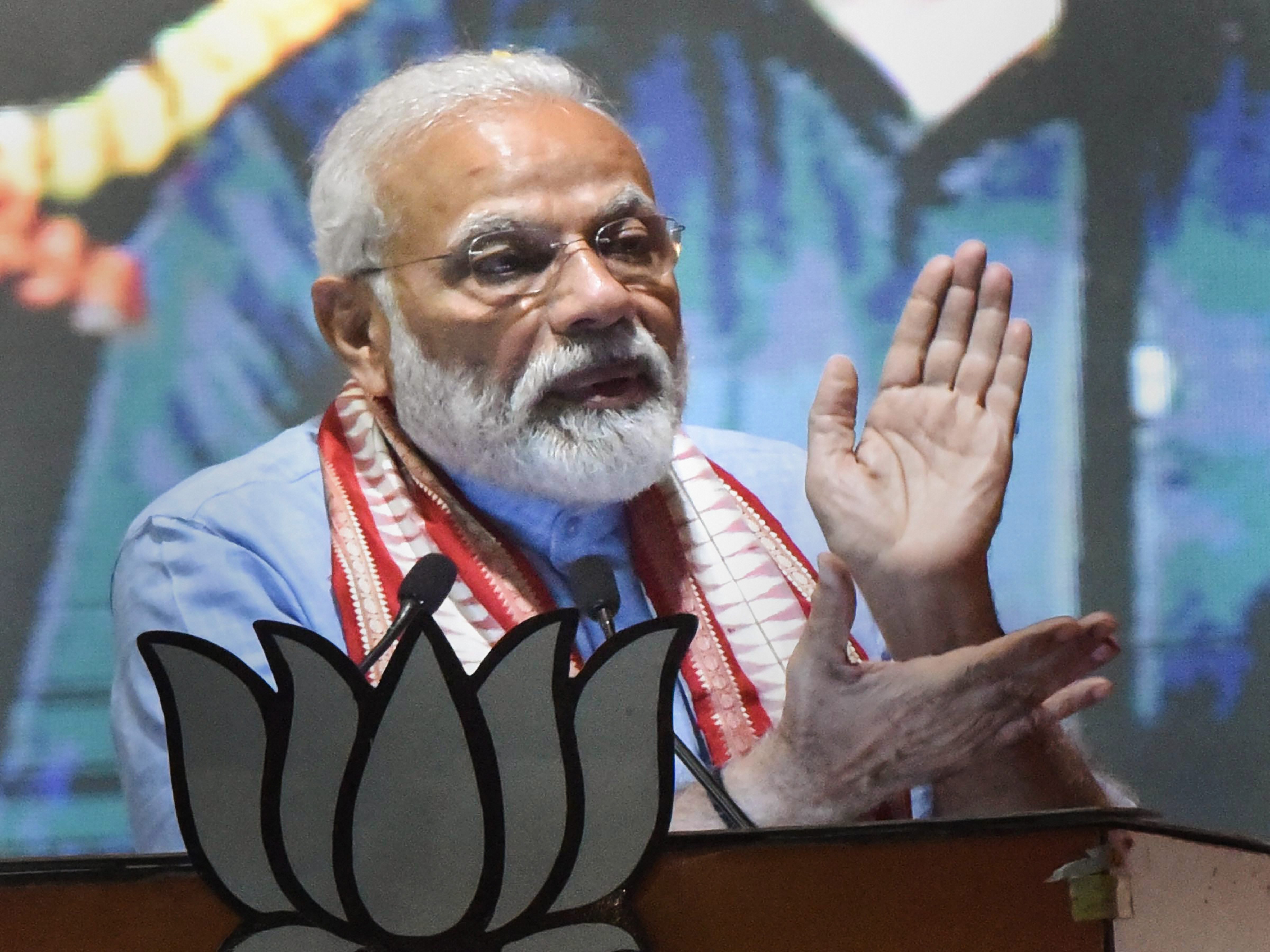 BJP Promises To Spend Rs 100 Lakh Crore On Infrastructure By 2024