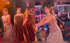 Kriti Dances Her Heart Out At Sister Nupur Sanon And Stebin Ben's Sangeet