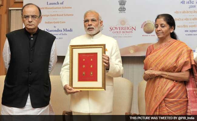 PM Modi Launches Gold Schemes, Coin with Ashok Chakra