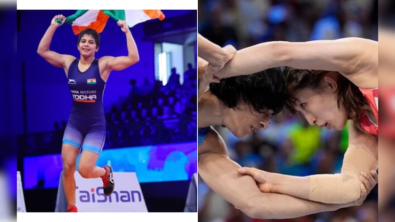 PWL: जो ओलिंपिक चैंपियन सिर्फ़ विनेश फोगाट से हारी, उसे अंतिम पंघाल ने नोएडा में किया परेशान