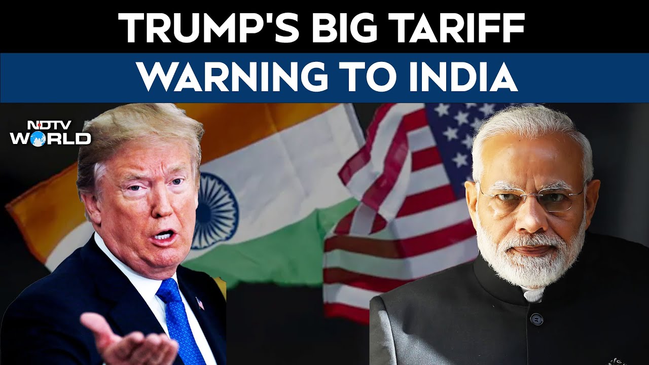 Trump Threatens Tariffs on India Over Russian Oil Purchases, Says PM Modi A Good Man