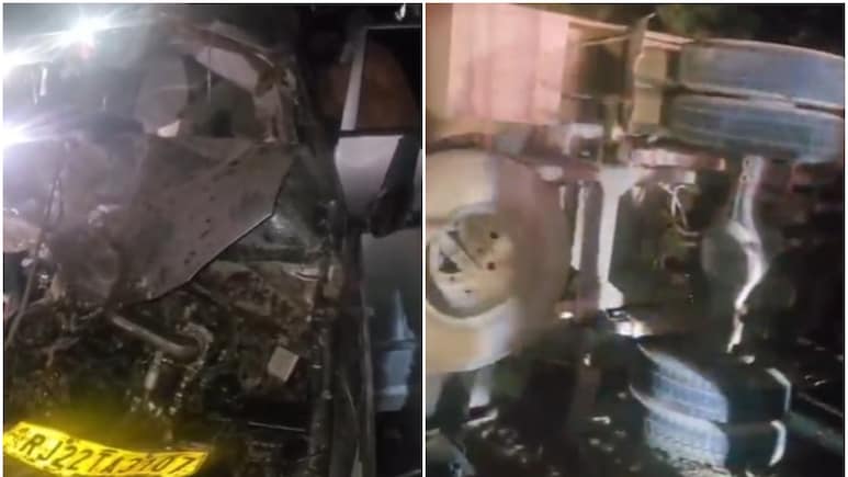 रॉन्ग साइड से आ रहे ट्रक ने इनोवा को मारी टक्&zwj;कर, गुजरात के बनासकांठा में राजस्थान के 7 की मौत