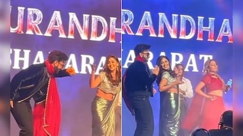 धुरंधर के शरारत गाने पर खुद को डांस करने से नहीं रोक पाए रणवीर सिंह, क्रिस्टल डिसूजा संग वीडियो हो रहा इंटरनेट पर वायरल