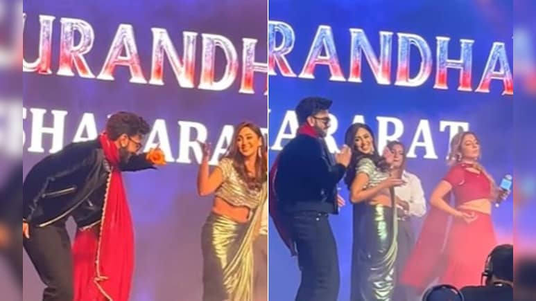 धुरंधर के शरारत गाने पर खुद को डांस करने से नहीं रोक पाए रणवीर सिंह, क्रिस्टल डिसूजा संग वीडियो हो रहा इंटरनेट पर वायरल