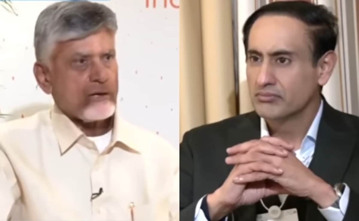 "We Built Supreme Infrastructure In Andhra": Chandrababu Naidu To NDTV At Davos