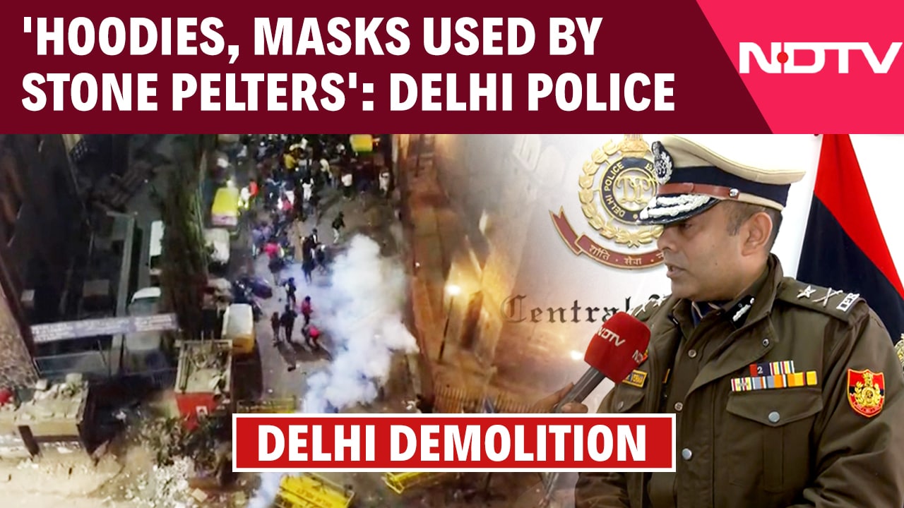Masked Stone Pelters Target Police, Tear Gas Fired To Prevent Escalation: Delhi Police