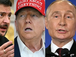 'Lot Of Progress Likely': Trump Says Putin, Zelensky Meet "Very Soon"