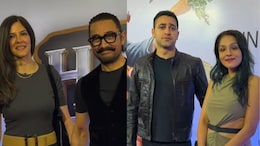 Pics: Aamir Khan-Gauri, Imran-Lekha Walk Hand-In-Hand To The Screening Of <i>Happy Patel</i>