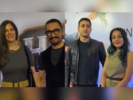 Pics: Aamir Khan-Gauri, Imran-Lekha Walk Hand-In-Hand To The Screening Of <i>Happy Patel</i>