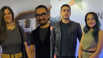 Aamir Khan-Gauri, Imran-Lekha Walk Hand-In-Hand To The Happy Patel Screening