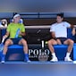 Roger Federer Practises With Casper Ruud Ahead Of Exhibition Match At Australian Open 2026