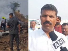 विमान ने गोता लगाया, आग लगने के साथ 4-5 धमाके हुए, अजित पवार के विमान हादसे को आंखों देखने वाले ने बताया