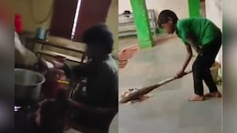 पढ़ाई की जगह हॉस्टल में बच्चे कर रहे काम! कोई बना रहा चाय, तो कोई लगा रहा झाड़ू