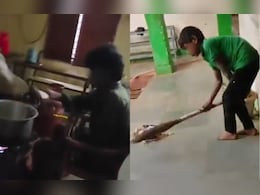 पढ़ाई की जगह हॉस्टल में बच्चे कर रहे काम! कोई बना रहा चाय, तो कोई लगा रहा झाड़ू