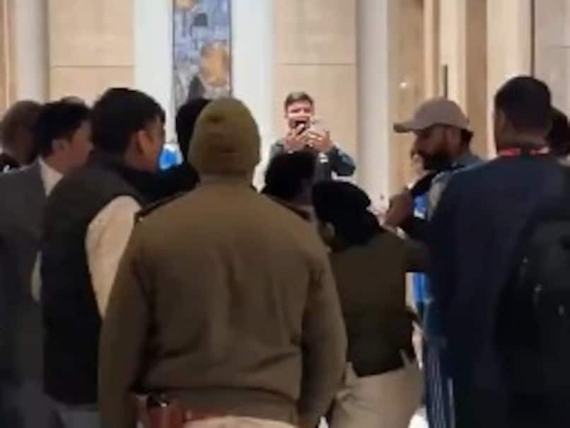 Woman Breaches Security, Grabs Rohit Sharma's Hand, Makes Rs 9 Crore Plea. Video Goes Viral