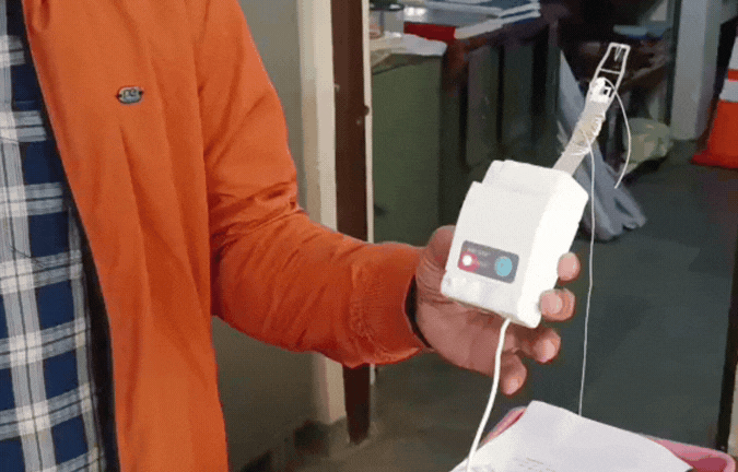 आसमान से गिरा संदिग्ध यंत्र! ग्रामीणों में मचा हड़कंप, SDOP ने कहा- मौसम विभाग को भेजी जानकारी