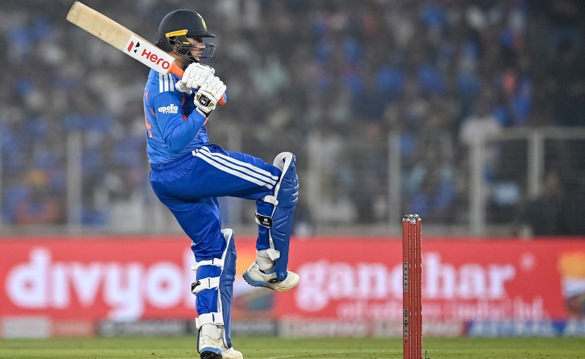 Abhishek Sharma Shatters World Record With 22-Ball Fifty In 1st T20I Against New Zealand