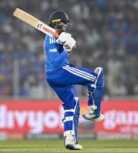 Abhishek Sharma Shatters World Record With 22-Ball Fifty In 1st T20I Against New Zealand