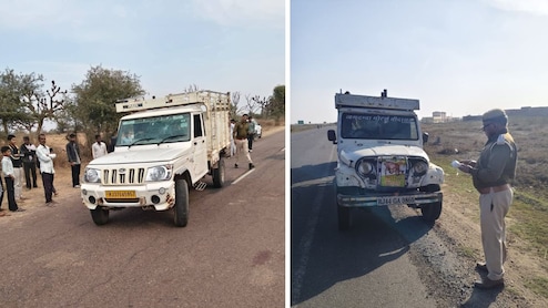 डीडवाना पिकअप हादसे में एक्शन, चालक शिक्षक हुआ निलंबित; वाहन आरसी और लाइसेंस निरस्त कार्रवाई शुरू&nbsp;